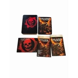 Gears of War Limited Collector's Edition (Microsoft Xbox 360, 2006) Steelbook